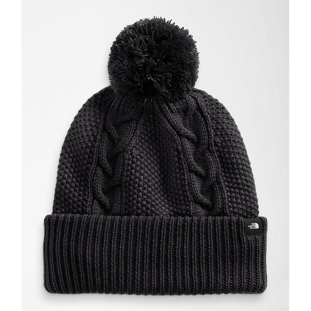 The North Face Beanies Womens Australia - The North Face Cable Minna Black (YEZ-580413)